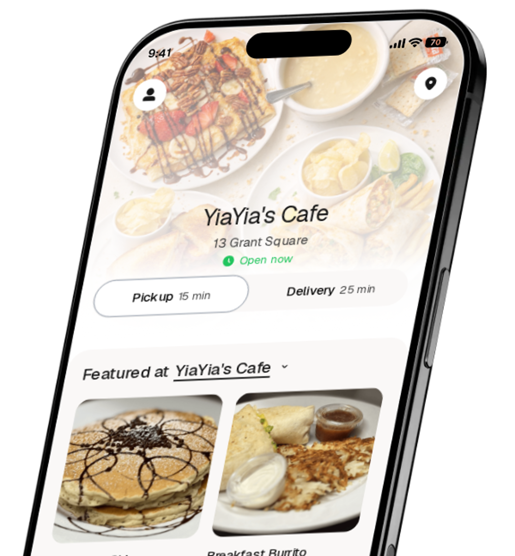 YiaYia's Cafe app preview